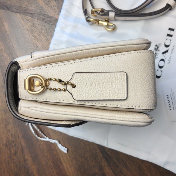 COACH Cassie Crossbody Bag 19 White - Picture 7 of 16